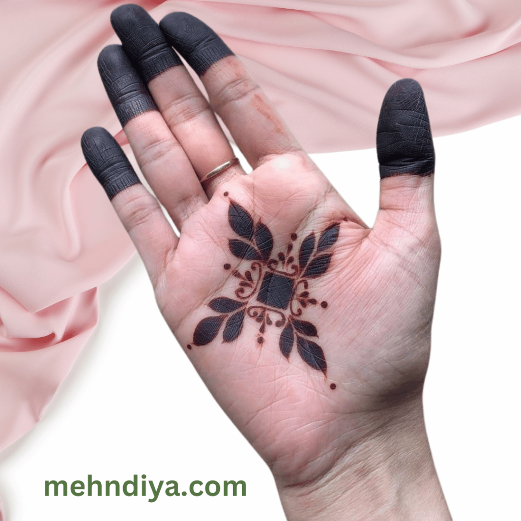 Morocco simple henna designs