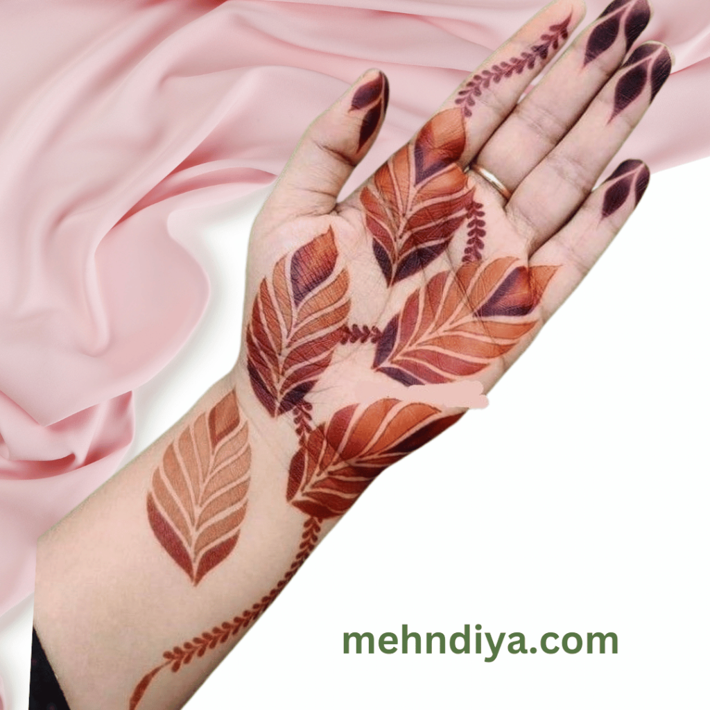 Moroccan full hand mehndi pattern