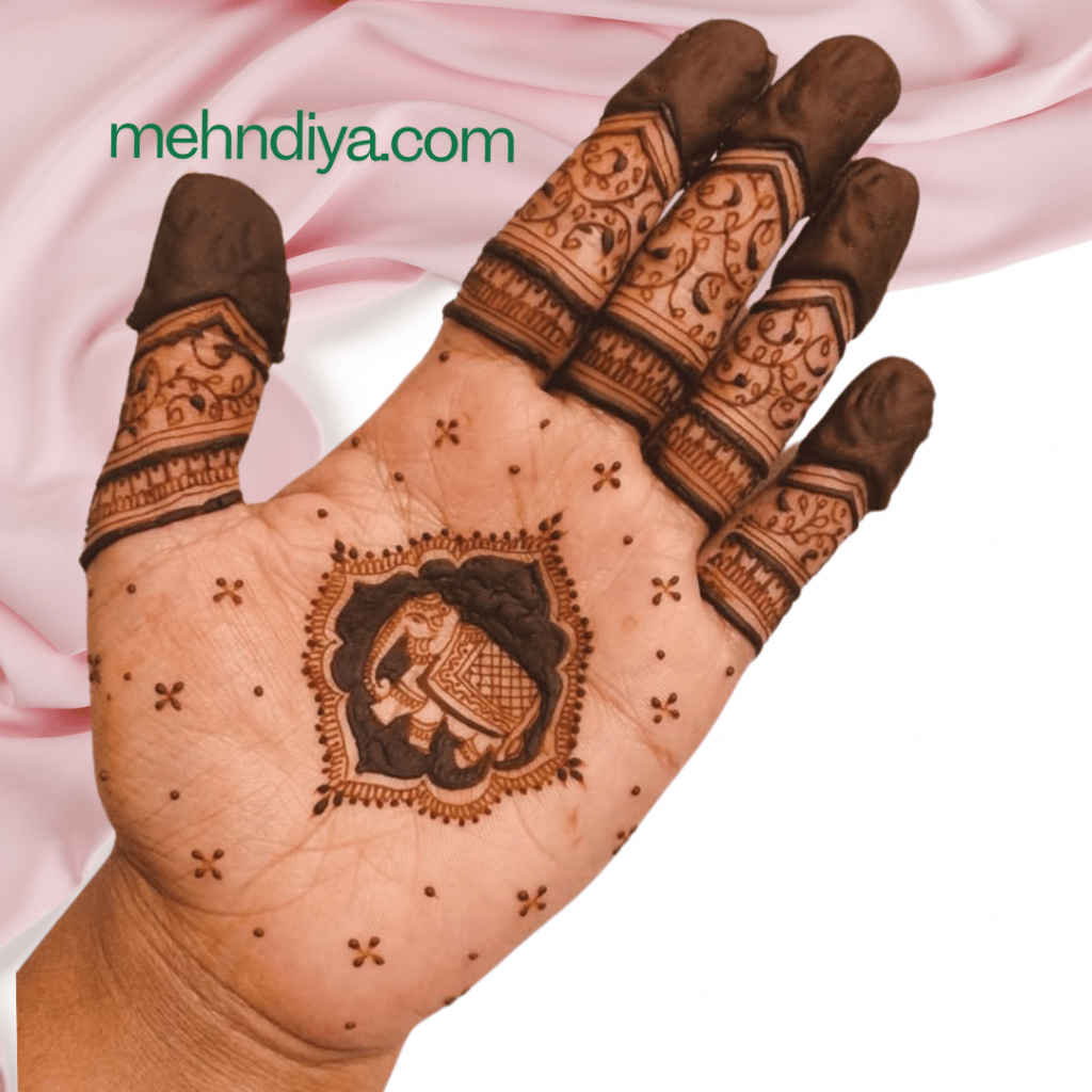 Easy mehndi design