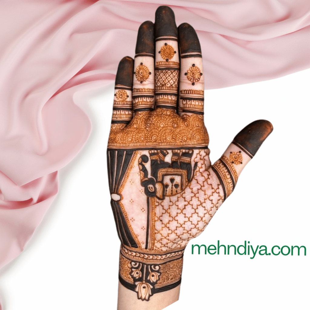 traditional henna designs for bride