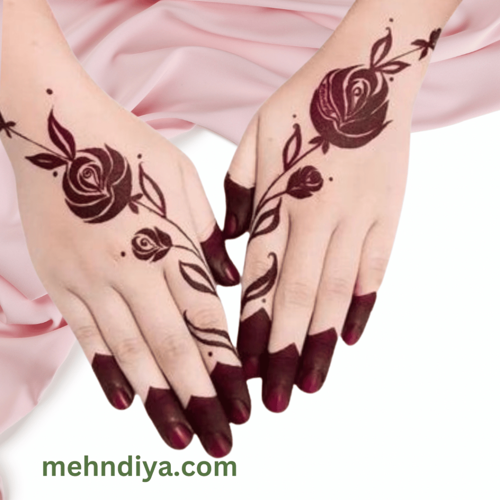 Floral design modern in arabic pattern