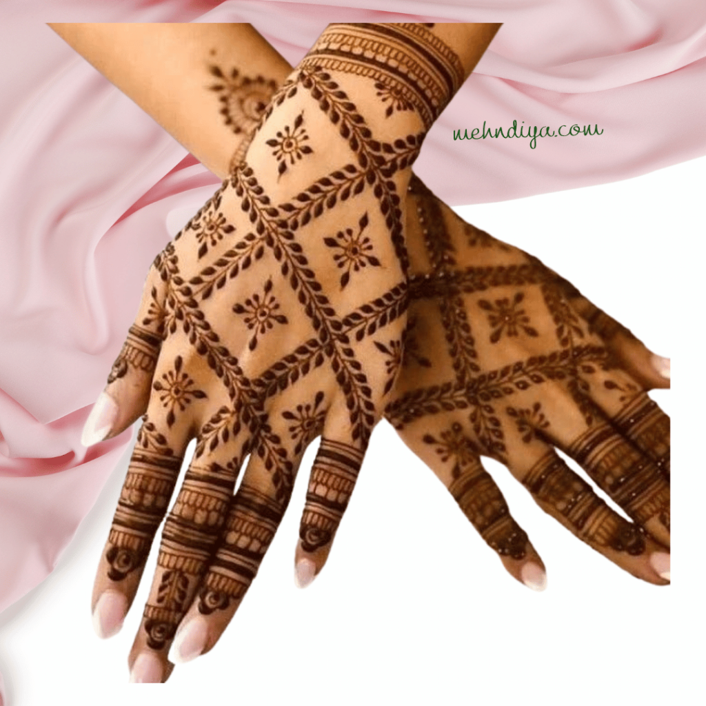 backhand jaal wali mehndi