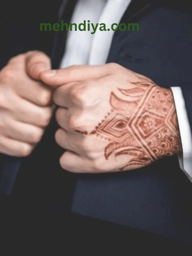 mehndi-designs-for-boys, men tribal mehndi design