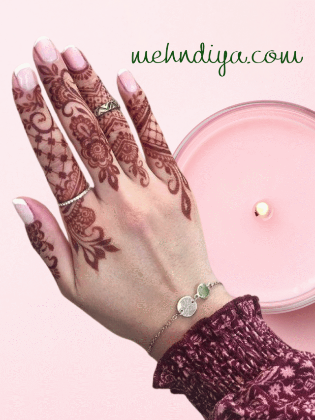Pakistani simple and easy mehndi designs