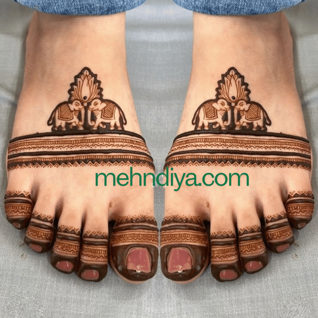 feet mehndi designs