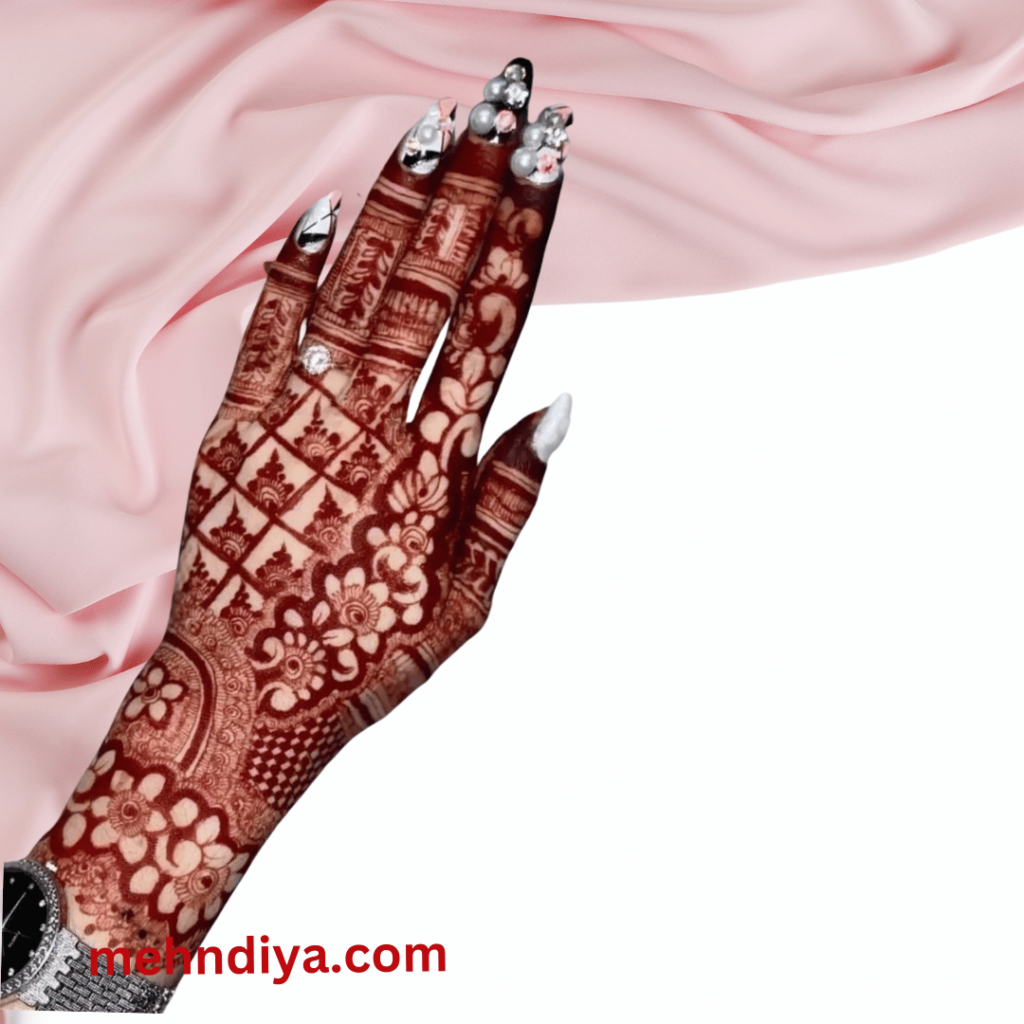 full hand jaal wali mehndi