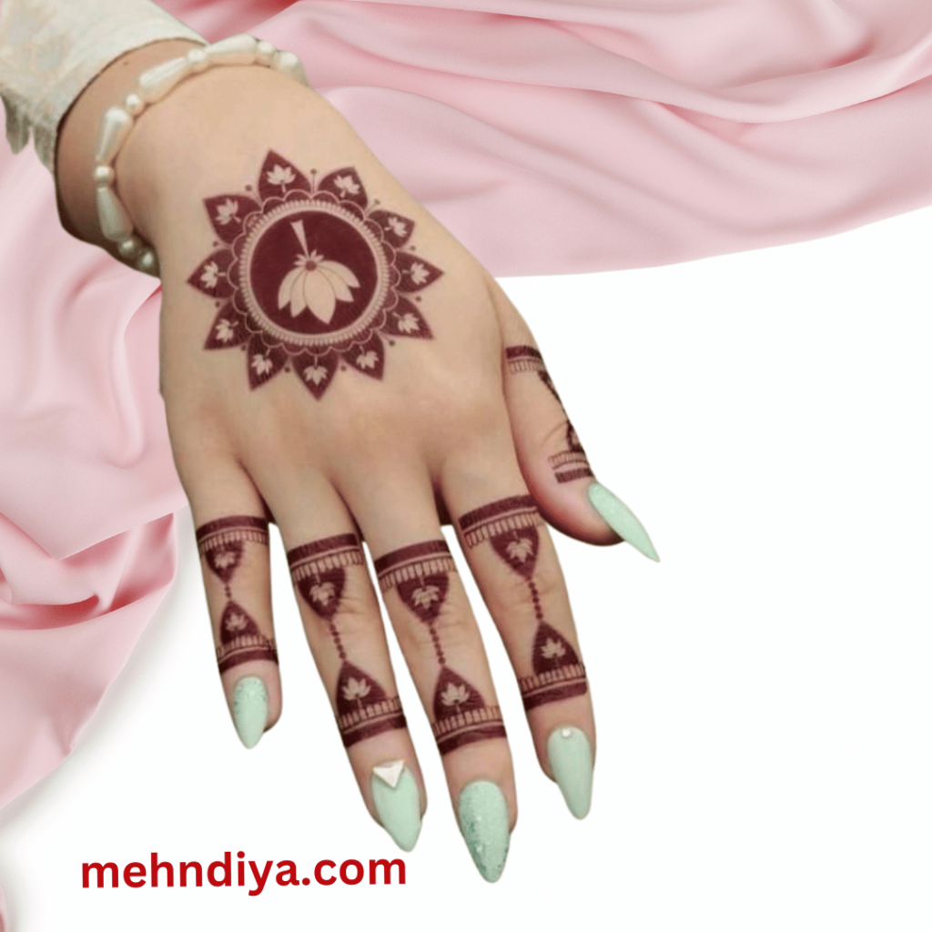 bride gol tikki traditional