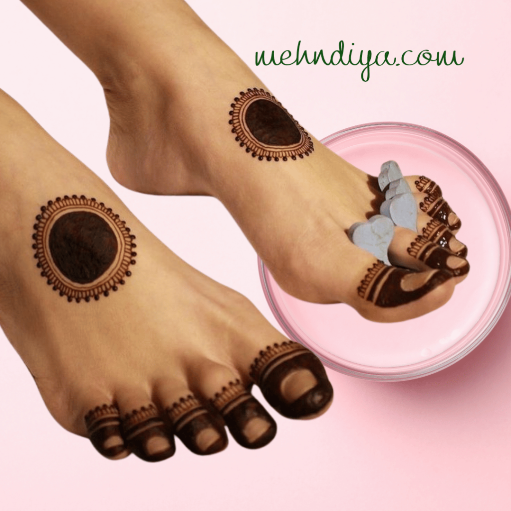 Feet design for round