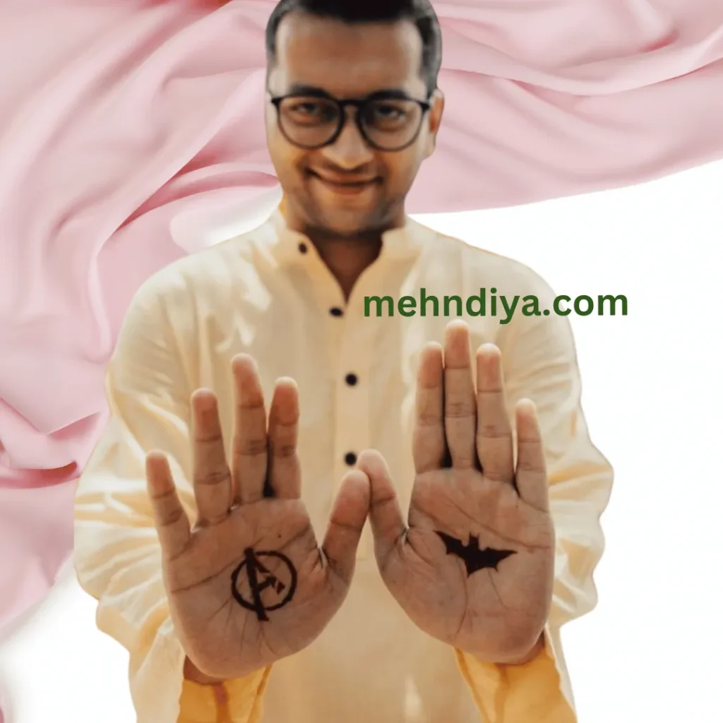 Groom henna design ideas, mehndi designs for men