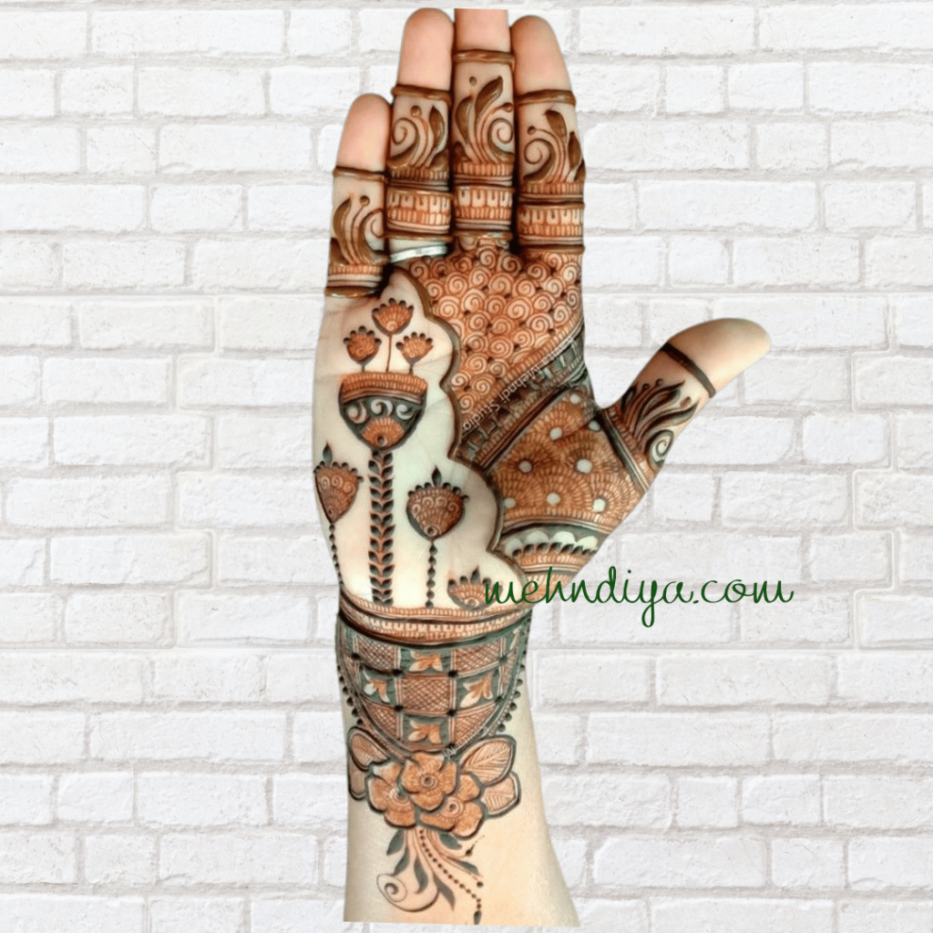 jhumka simple pattern