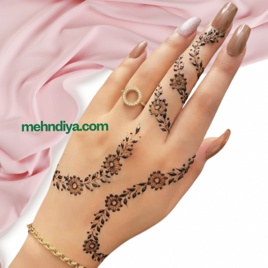 simple henna design