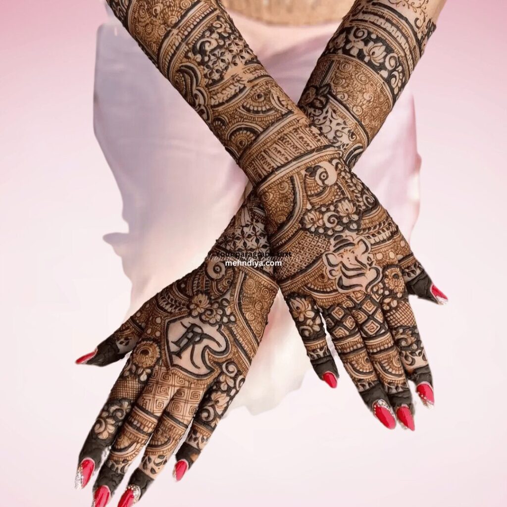 hidden mehndi design name for husband