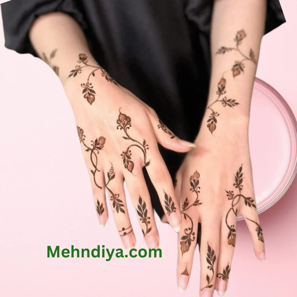 simple designs henna