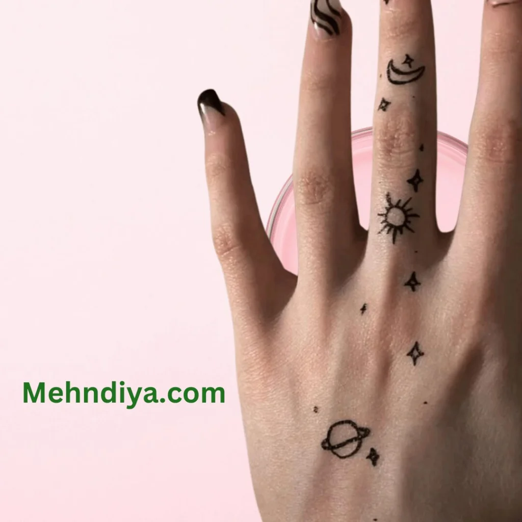 simplefingerhenna tattoo