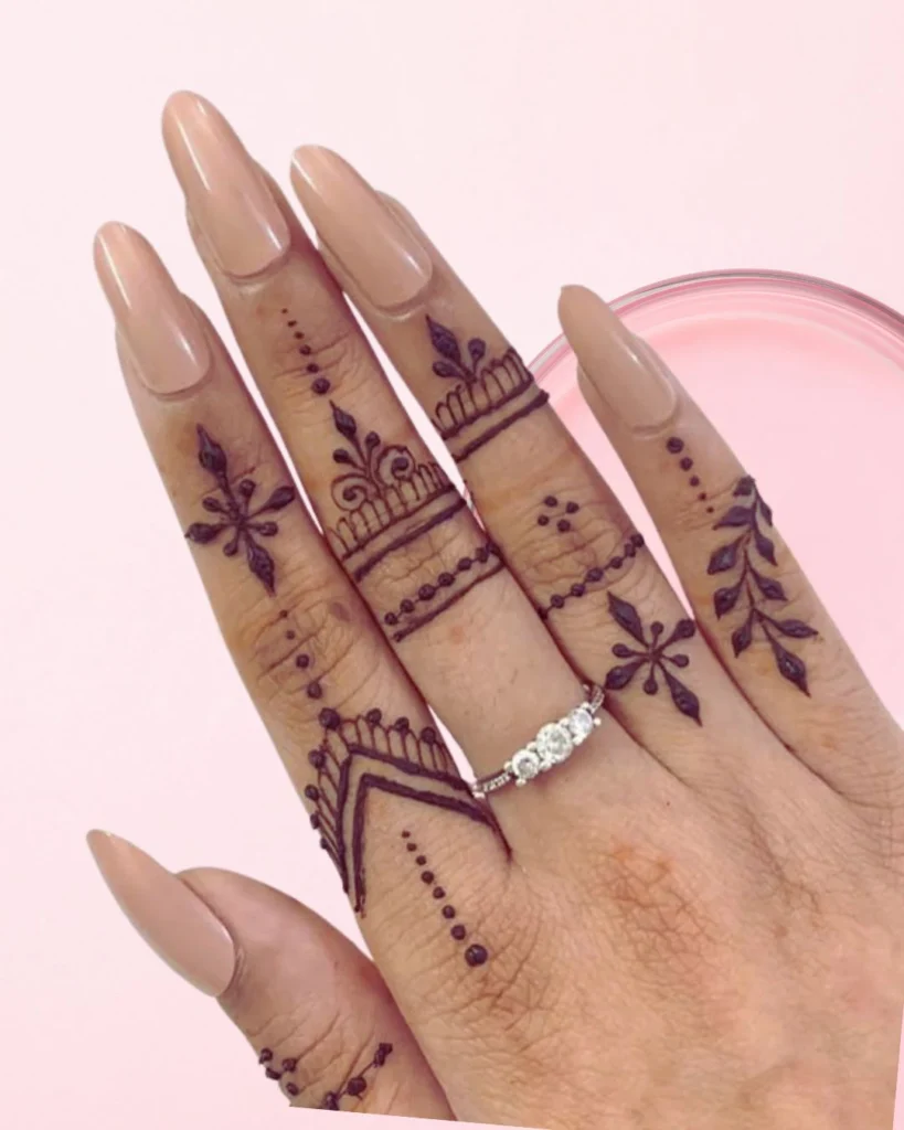 Easy and simple mehndi designs for Eid ul fitar 2025 9 simplemehndidesignforramdan