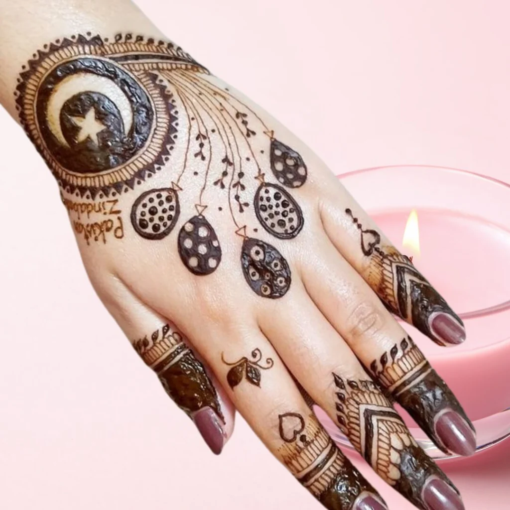 14 august trending simple mehndi designs 2025 11 simple mehndid esigns with flag