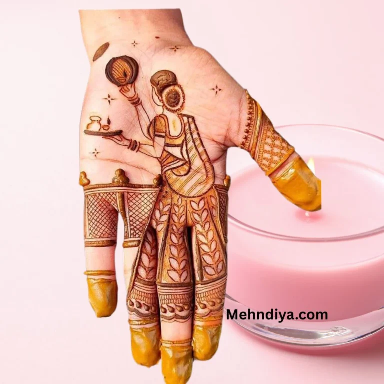 220+ trending Karwa Chauth Mehndi Designs 2025 full hand ( Henna pattern ) 1 Kawa chauth henna patterns