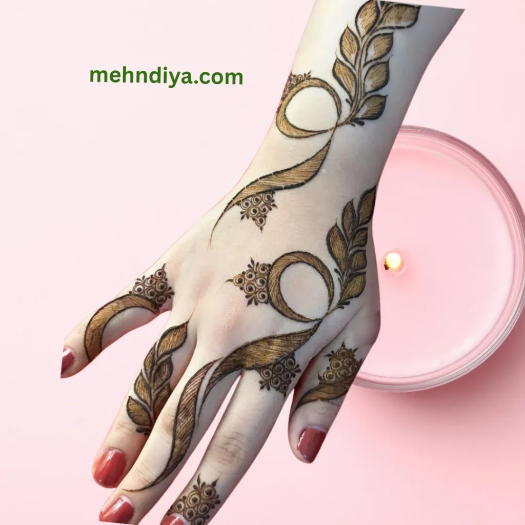 200+ simple Khaleeji Henna Designs (Gulf country henna designs) 39 easygulfhennadesigns