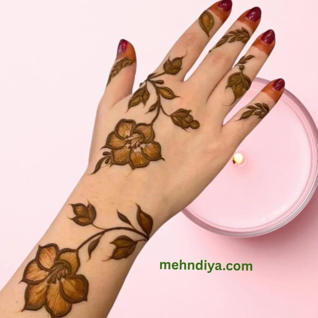 200+ simple Khaleeji Henna Designs (Gulf country henna designs) 36 easyhennakhaleeji