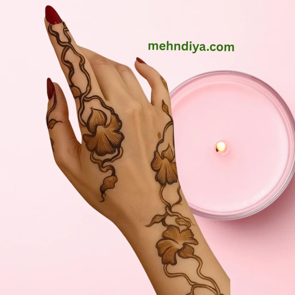 200+ simple Khaleeji Henna Designs (Gulf country henna designs) 38 easykhaleejihennafullhand