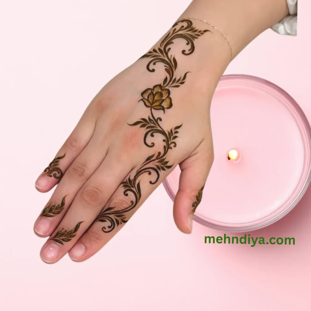 200+ simple Khaleeji Henna Designs (Gulf country henna designs) 19 gulftrendinghennapattern