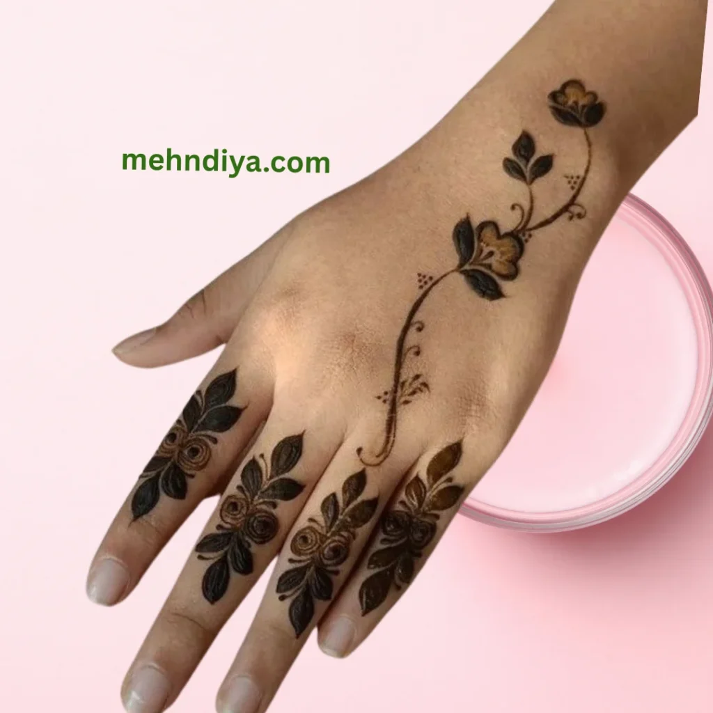 200+ simple Khaleeji Henna Designs (Gulf country henna designs) 11 khaleejihenna
