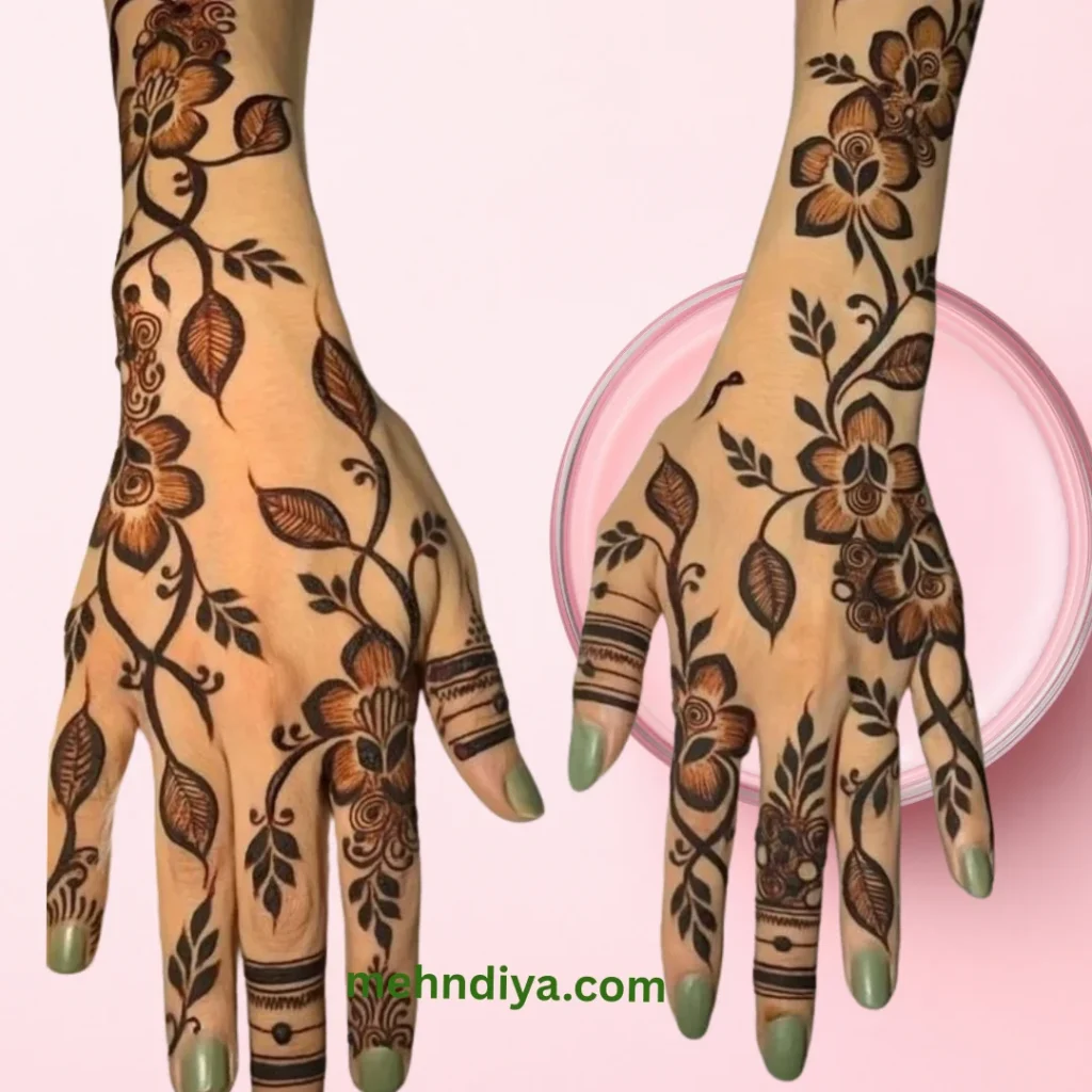 200+ simple Khaleeji Henna Designs (Gulf country henna designs) 8 khaleejihennatrending