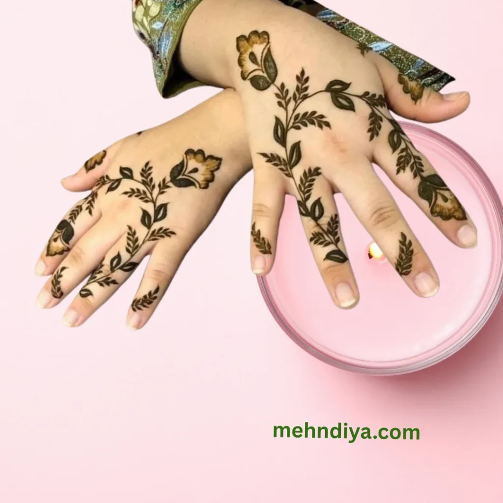 200+ simple Khaleeji Henna Designs (Gulf country henna designs) 27 simplekhaleejihenna