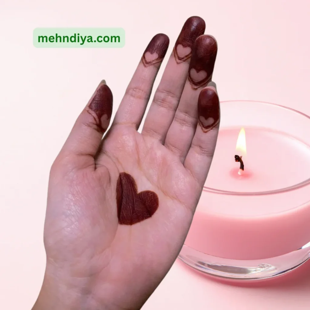 This image shows aesthetic mehndi designs with delicate patterns, fine lines, and a clean, artistic flow. The balanced detailing creates a graceful and modern look, perfect for simple festive or casual wear.